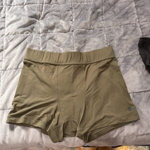 Whoop Olive Green Women's Shorts